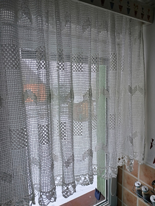 Záclonka - šachovnice — foto 3
