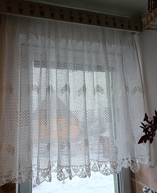 Záclonka - šachovnice — foto 5