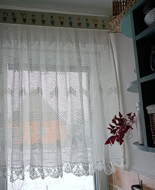 Záclonka - šachovnice — foto 6