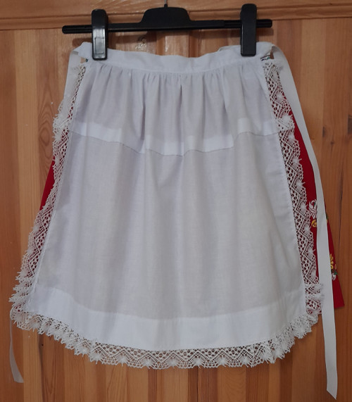 Zástěrka, zástěra ke kroji. — foto 3