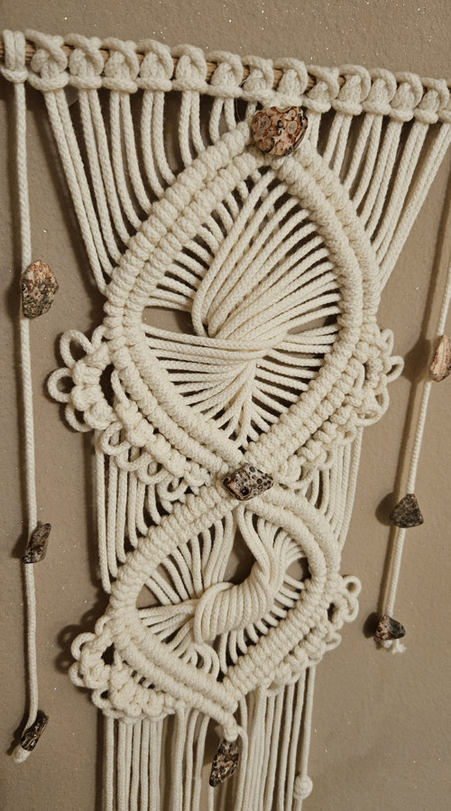 Jaspisové ochranné macramé klidu — foto 5
