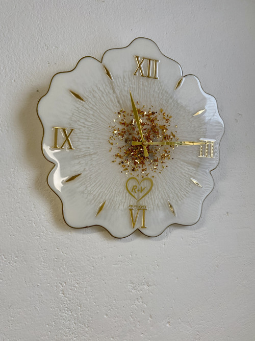 Nástěnné hodiny „Květ“ — foto 3