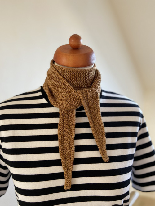 Pletená šálka- SOPHIE scarf — foto 3