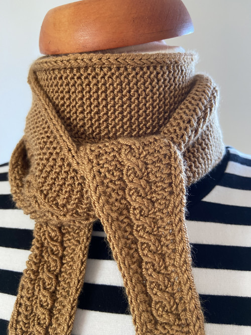 Pletená šálka- SOPHIE scarf — foto 4