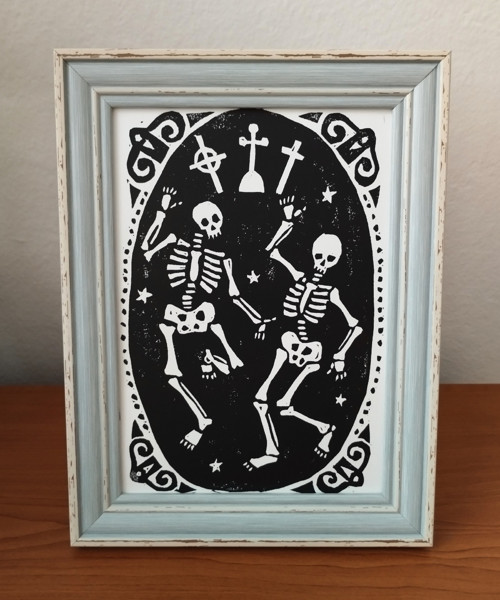 Linoryt 'Danse macabre' — foto 5