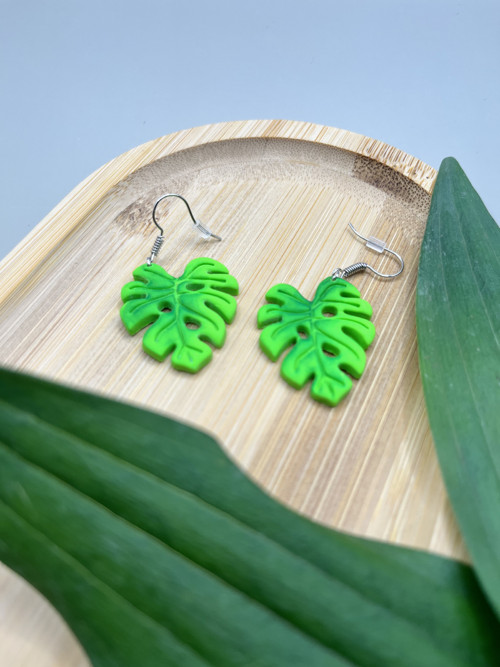 Náušnice Monstera 2 — foto 2