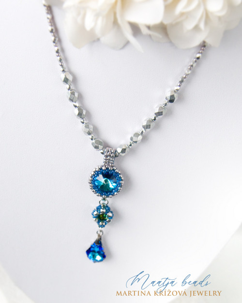 Sirens - Bermuda Blue Silver (korálková souprava) — foto 6