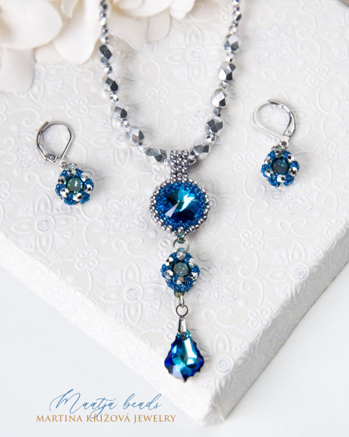 Sirens - Bermuda Blue Silver (korálková souprava) — foto 3