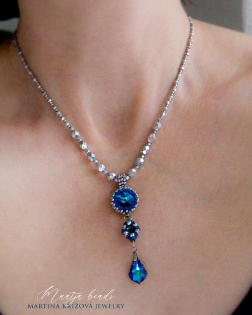Sirens - Bermuda Blue Silver (korálková souprava) — foto 4