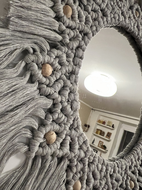 Macrame/Zrcadlo/Mandala — foto 5