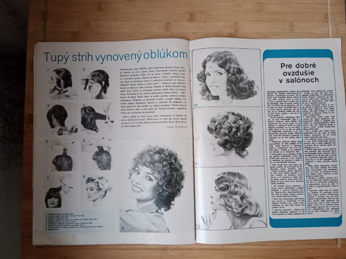 Časopis Eva - účesy, líčení 1/1979 — foto 2