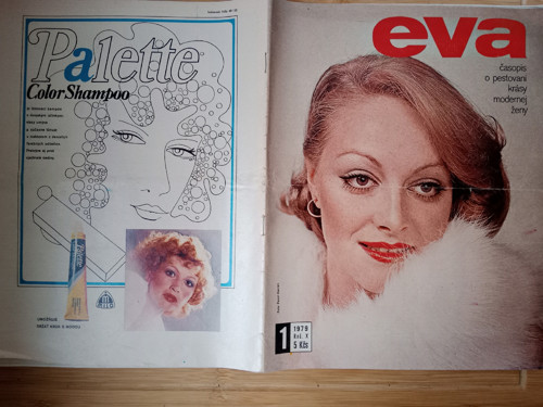 Časopis Eva - účesy, líčení 1/1979 — foto 5