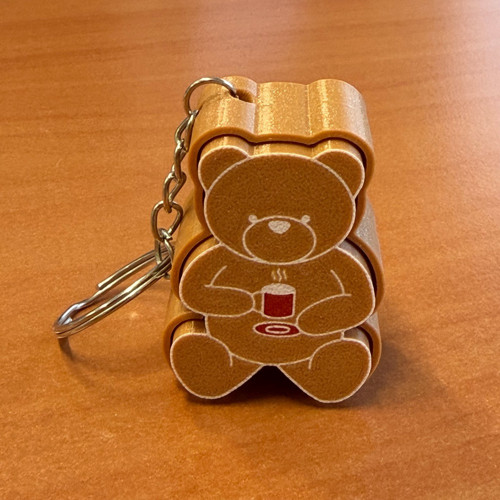 Klíčenka clicker "Toby TeddyBear" — foto 3