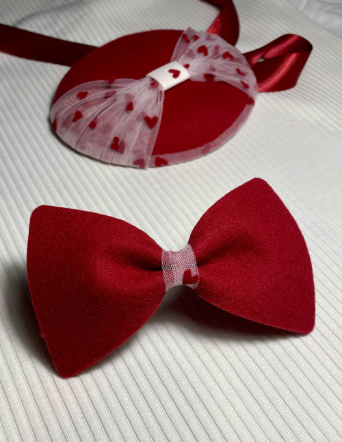 Fascinator se srdíčky — foto 2