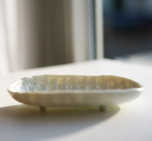 Mýdlenka LOVE porcelán — foto 2