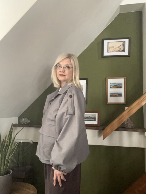 Bunda riflová šedá — foto 2