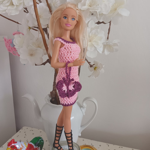 Barbie - šatičky + motýlek — foto 3