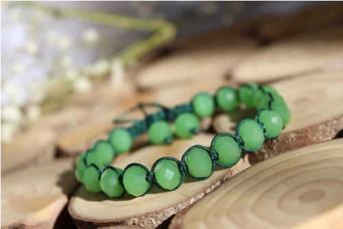 Green Team. Náramek macramé. — foto 5
