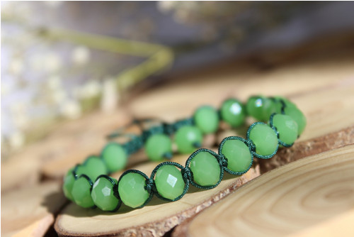 Green Team. Náramek macramé. — foto 3