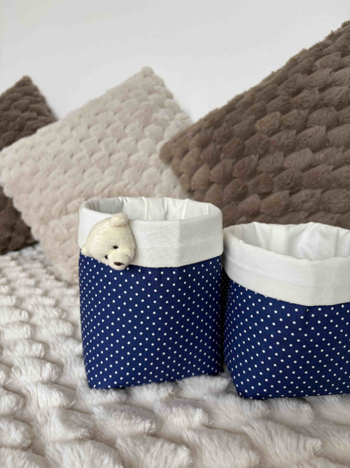 Mini úložný koš Bear, sada — foto 3