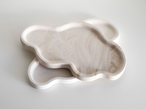 Organický Podnos Mist - Marble — foto 4