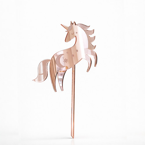 UNICORN / zápich na dort — foto 2