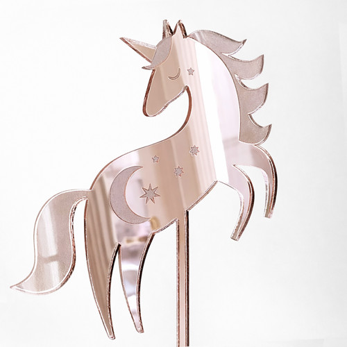 UNICORN / zápich na dort — foto 3