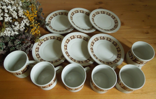 Retro porcelánová souprava — foto 2