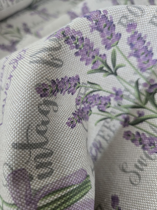 Látka-metráž dovoz Francie / LAVENDER — foto 4