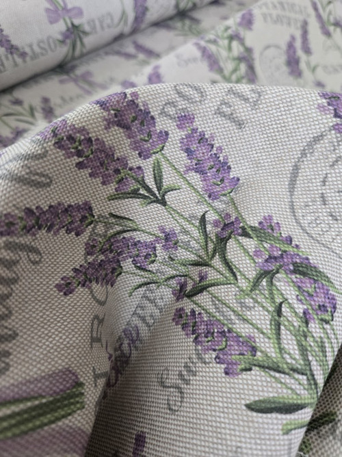 Látka-metráž dovoz Francie / LAVENDER — foto 2