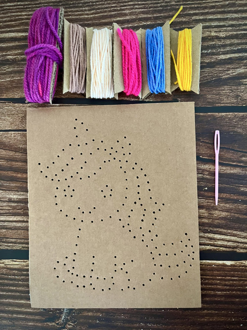 DIY vyšívání — JEDNOROŽEC — foto 3