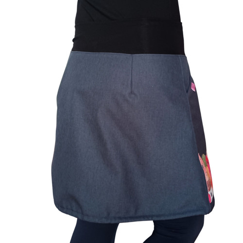 Softshellka zimní s domečky M — foto 4