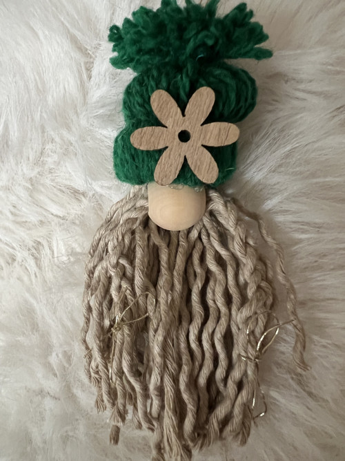 Macrame vánoční skřítek set 2 ks — foto 2