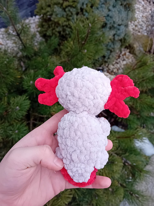 Háčkovaný axolotl — foto 2