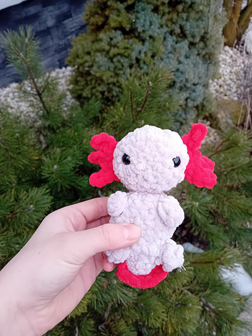 Háčkovaný axolotl — foto 5