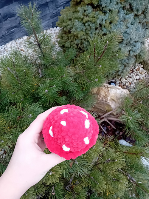 Háčkovaný mushroom boy — foto 3