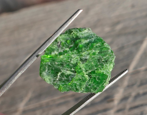 Surový chromdiopsid V2352 — foto 3