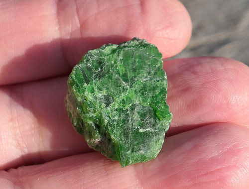 Surový chromdiopsid V2352 — foto 4