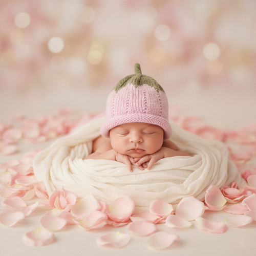 Merino čepice newborn | Růžička — foto 3