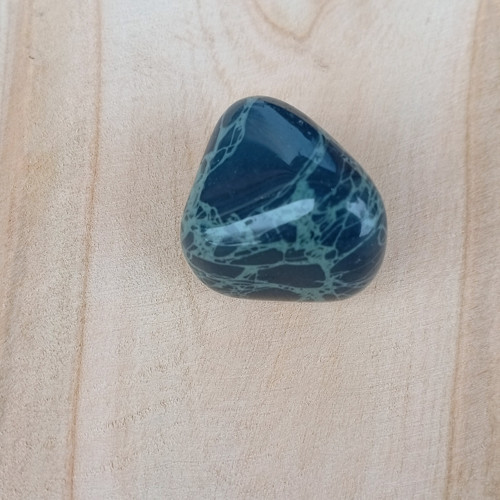 Obsidián pavoučí, tromlovaný č. 15 — foto 2