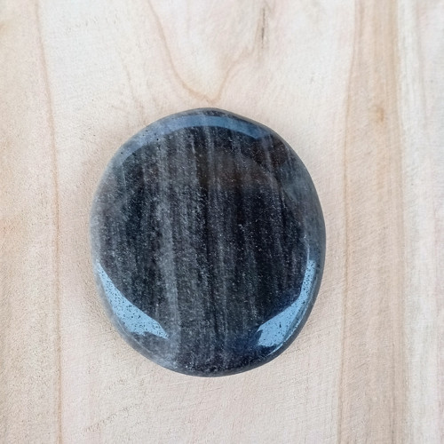 Obsidián stříbrný placička č. 2 — foto 2