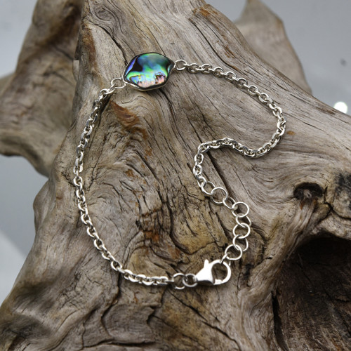 Náramek paua perletí, no. 42 — foto 3