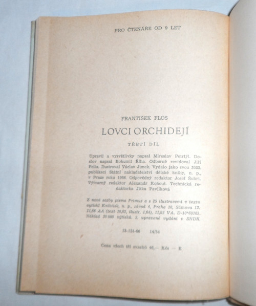 František FLOS: Lovci orchidejí, 3. díl, 1966 — foto 5