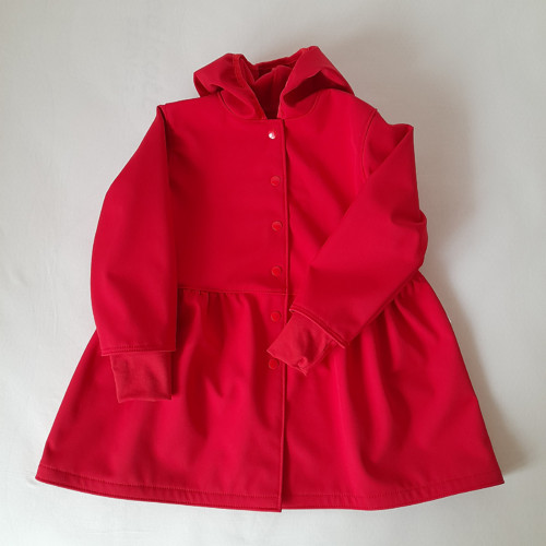 Softshell. kabátek - Karkulka - vel. 98 — foto 2