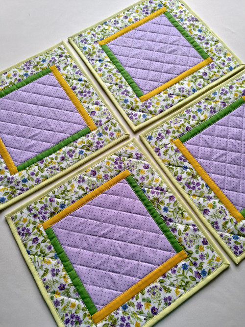 Prostírání s květinkami -Patchwork — foto 5