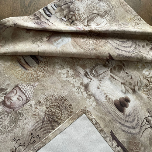 Ubrus 92x92cm - zen, Buddha — foto 2