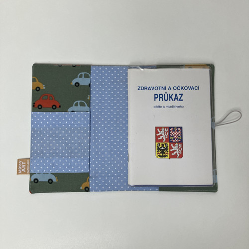 Obal na očkovací průkaz - autíčka — foto 5