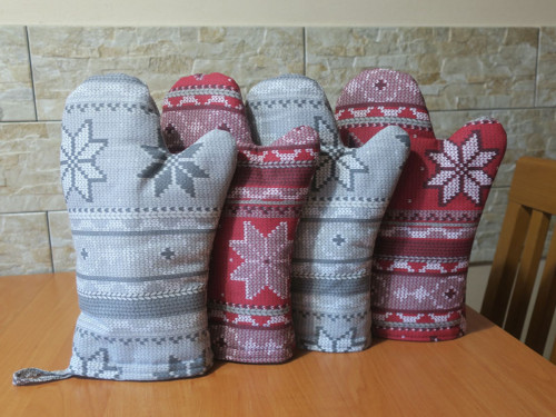 Chňapka dlouhá - Bordó 1 — foto 3