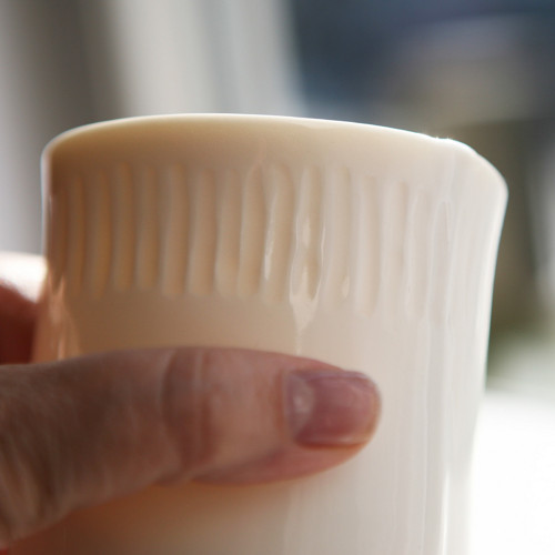 Pohár Bílý - porcelán — foto 4