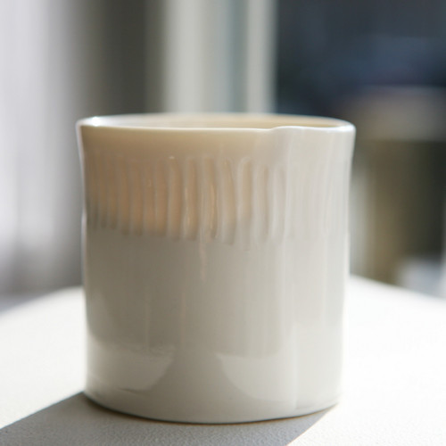 Pohár Bílý - porcelán — foto 2